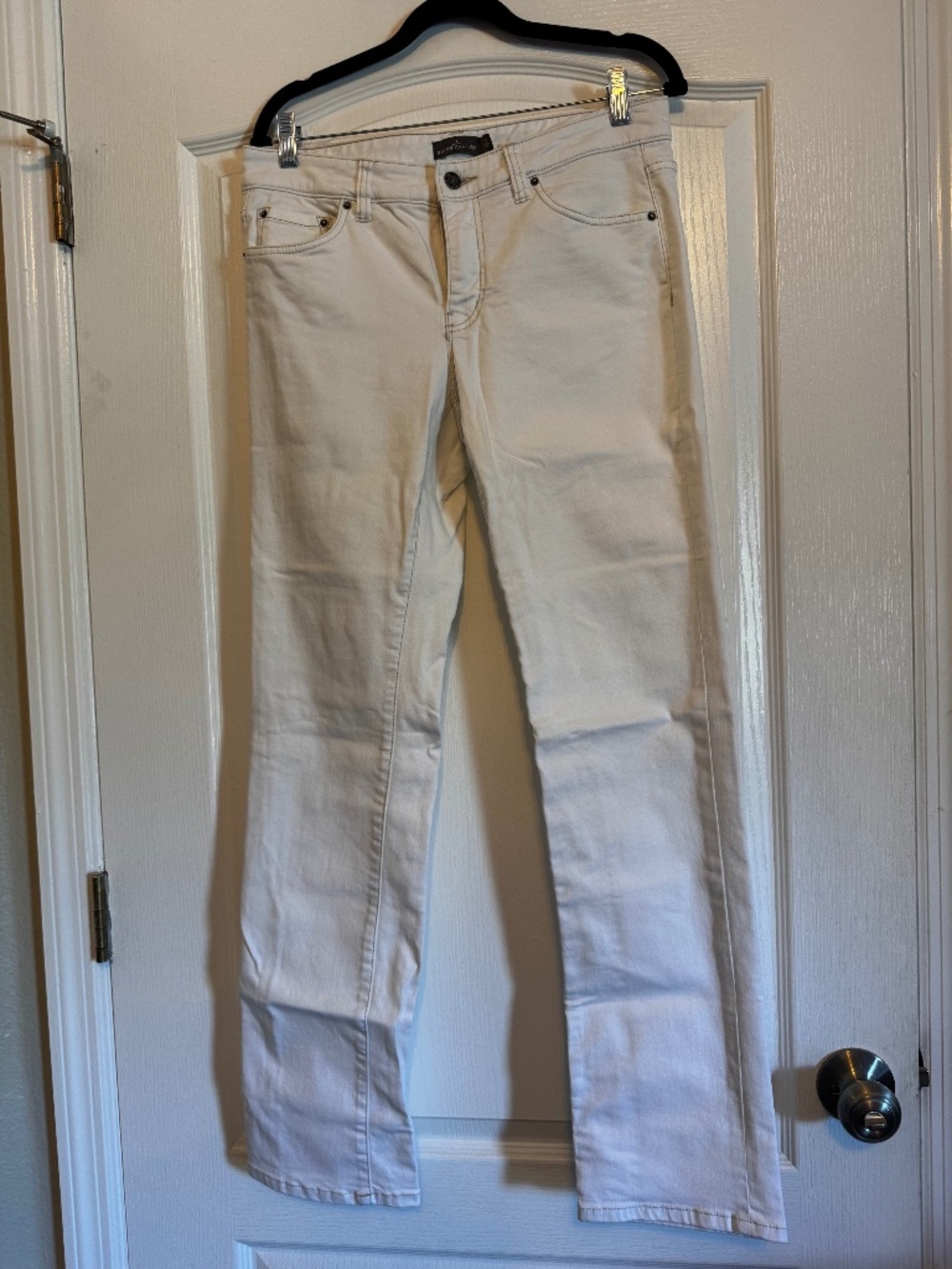LL Bean Signature White Jeans